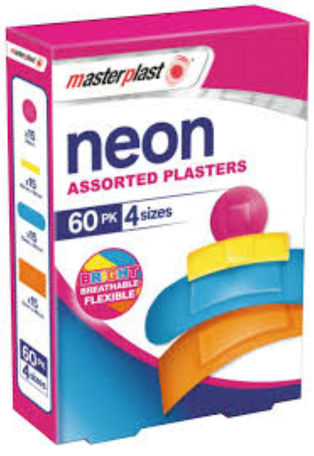 MP NEON ASST PLASTER 60S MP1096A